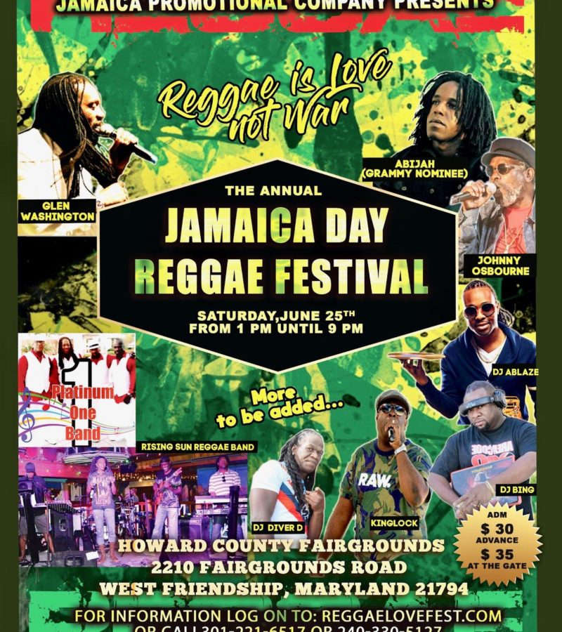 Events Reggae Love Festival Maryland